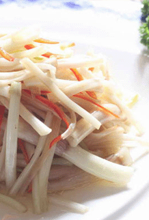 天目湖美食溧阳白芹